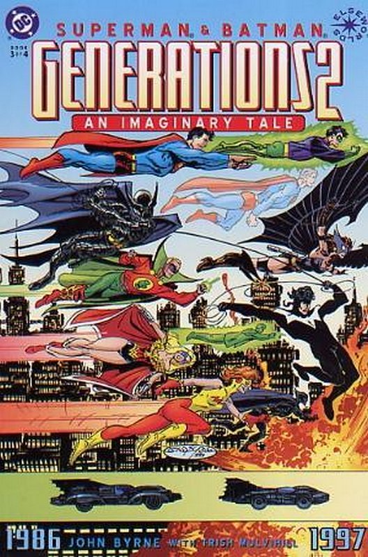 Cover of Superman & Batman: Generations II #3. One of 250,000 Vintage American Comics on sale from Krypton!