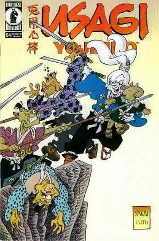 Cover of Usagi Yojimbo (Vol 2) #54. One of 250,000 Vintage American Comics on sale from Krypton!