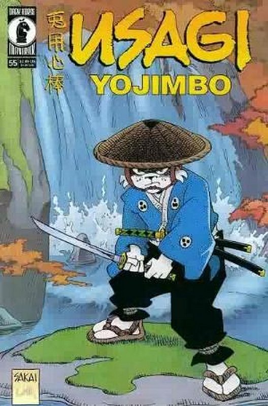 Cover of Usagi Yojimbo (Vol 2) #55. One of 250,000 Vintage American Comics on sale from Krypton!