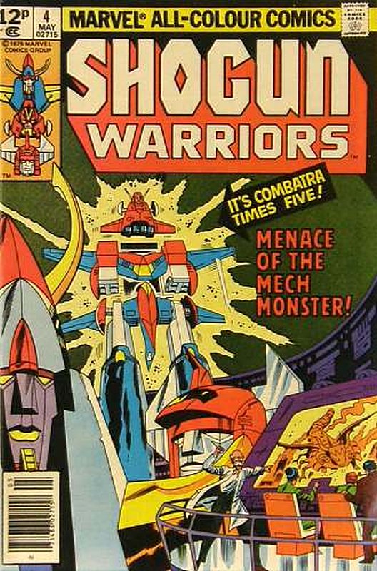 Cover of Shogun Warriors (Vol 1) #4. One of 250,000 Vintage American Comics on sale from Krypton!