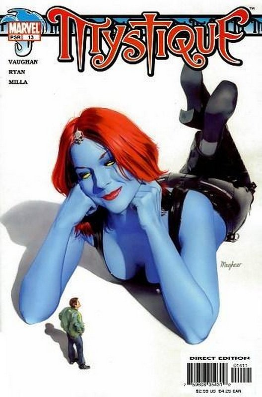 Cover of Mystique (Vol 1) #13. One of 250,000 Vintage American Comics on sale from Krypton!