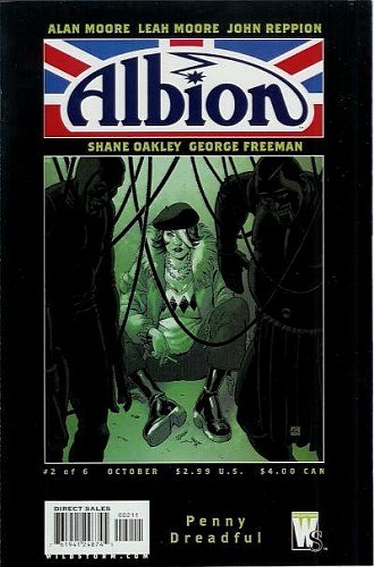 Cover of Albion #2. One of 250,000 Vintage American Comics on sale from Krypton!
