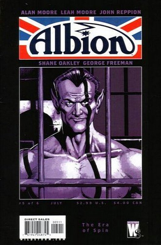Cover of Albion #5. One of 250,000 Vintage American Comics on sale from Krypton!