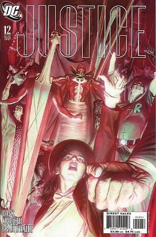 Cover of Justice (JLA) #12. One of 250,000 Vintage American Comics on sale from Krypton!