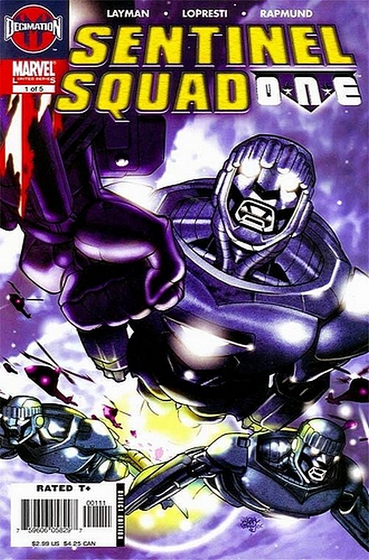 Cover of Sentinel Squad (2006 Ltd) #1. One of 250,000 Vintage American Comics on sale from Krypton!