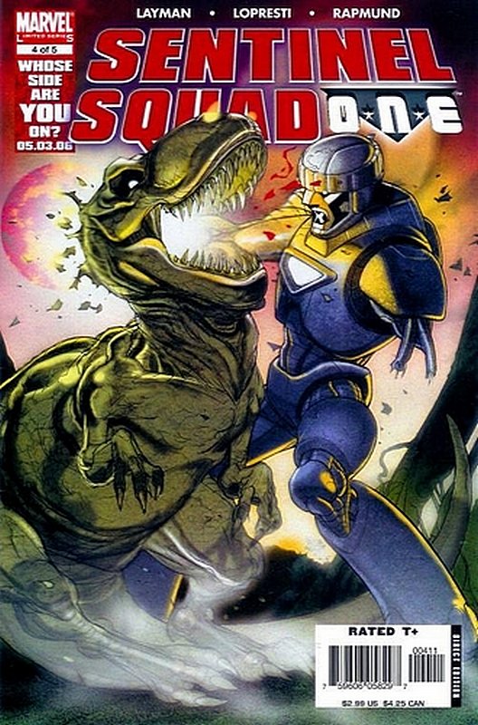 Cover of Sentinel Squad (2006 Ltd) #4. One of 250,000 Vintage American Comics on sale from Krypton!