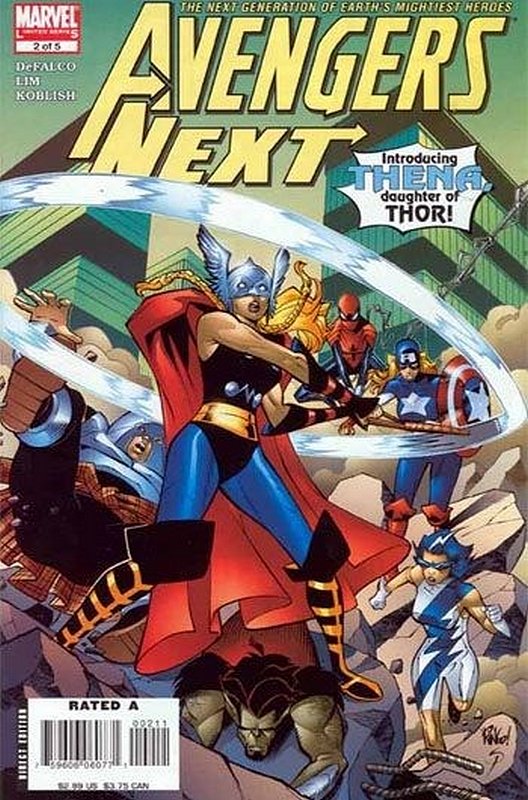 Cover of Avengers Next (2006 Ltd) #2. One of 250,000 Vintage American Comics on sale from Krypton!