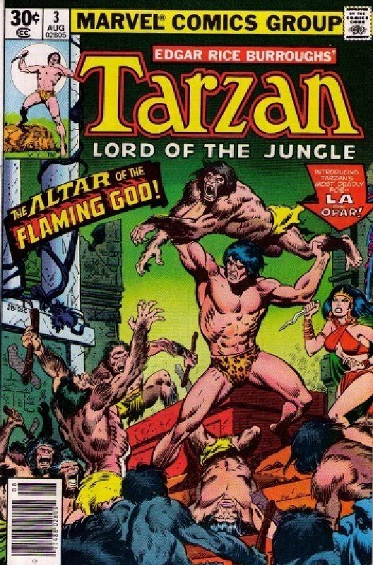 Cover of Tarzan Lord of the Jungle #3. One of 250,000 Vintage American Comics on sale from Krypton!