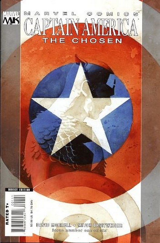 Cover of Captain America: The Chosen (2007 Ltd) #1. One of 250,000 Vintage American Comics on sale from Krypton!