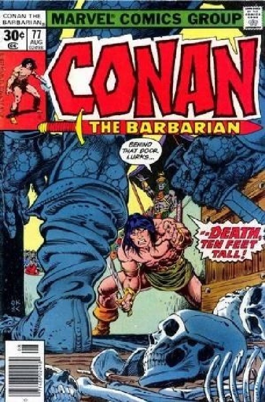 Cover of Conan the Barbarian (Vol 1) #77. One of 250,000 Vintage American Comics on sale from Krypton!