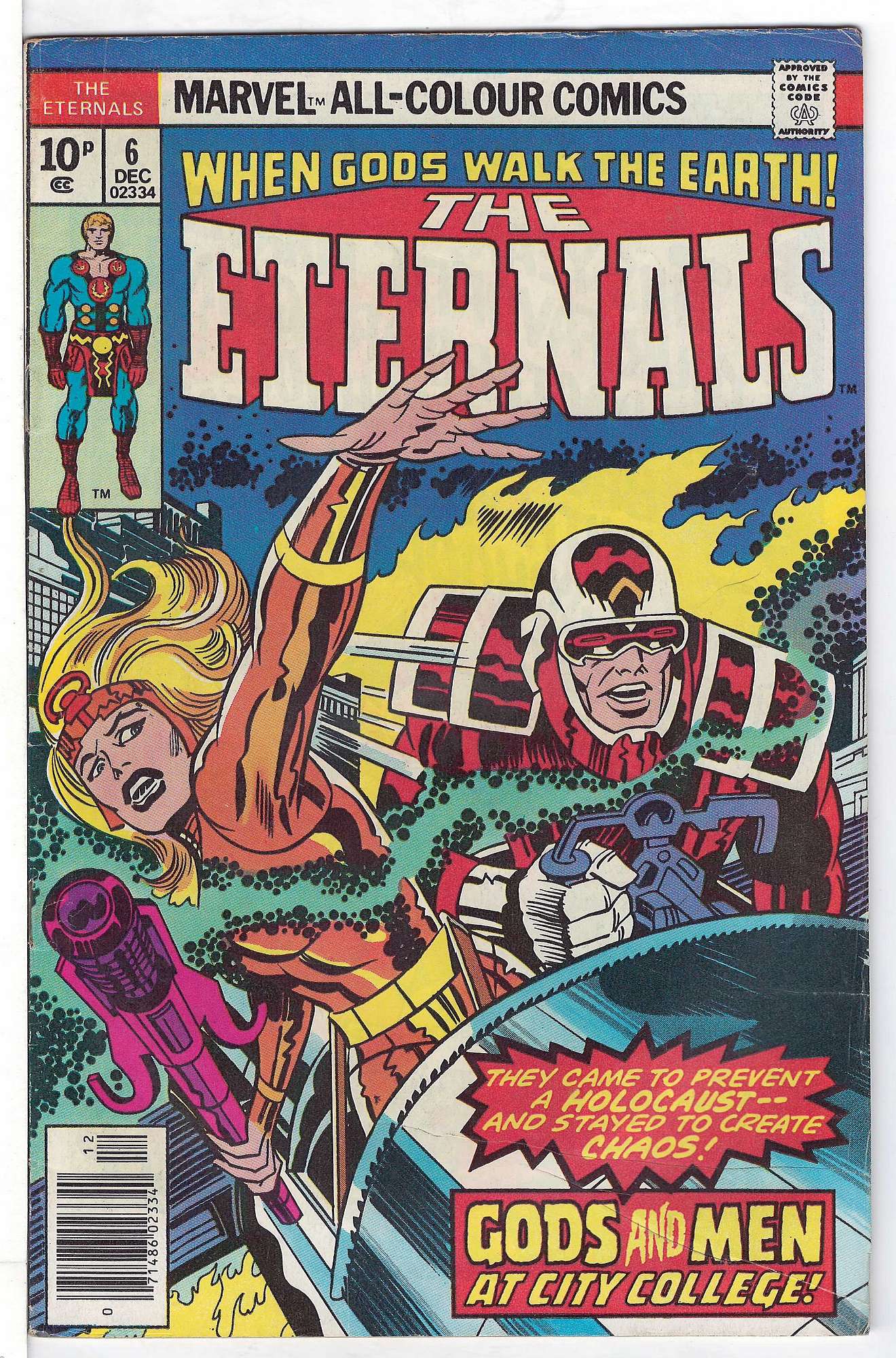 Cover of Eternals (Vol 1) #6. One of 250,000 Vintage American Comics on sale from Krypton!