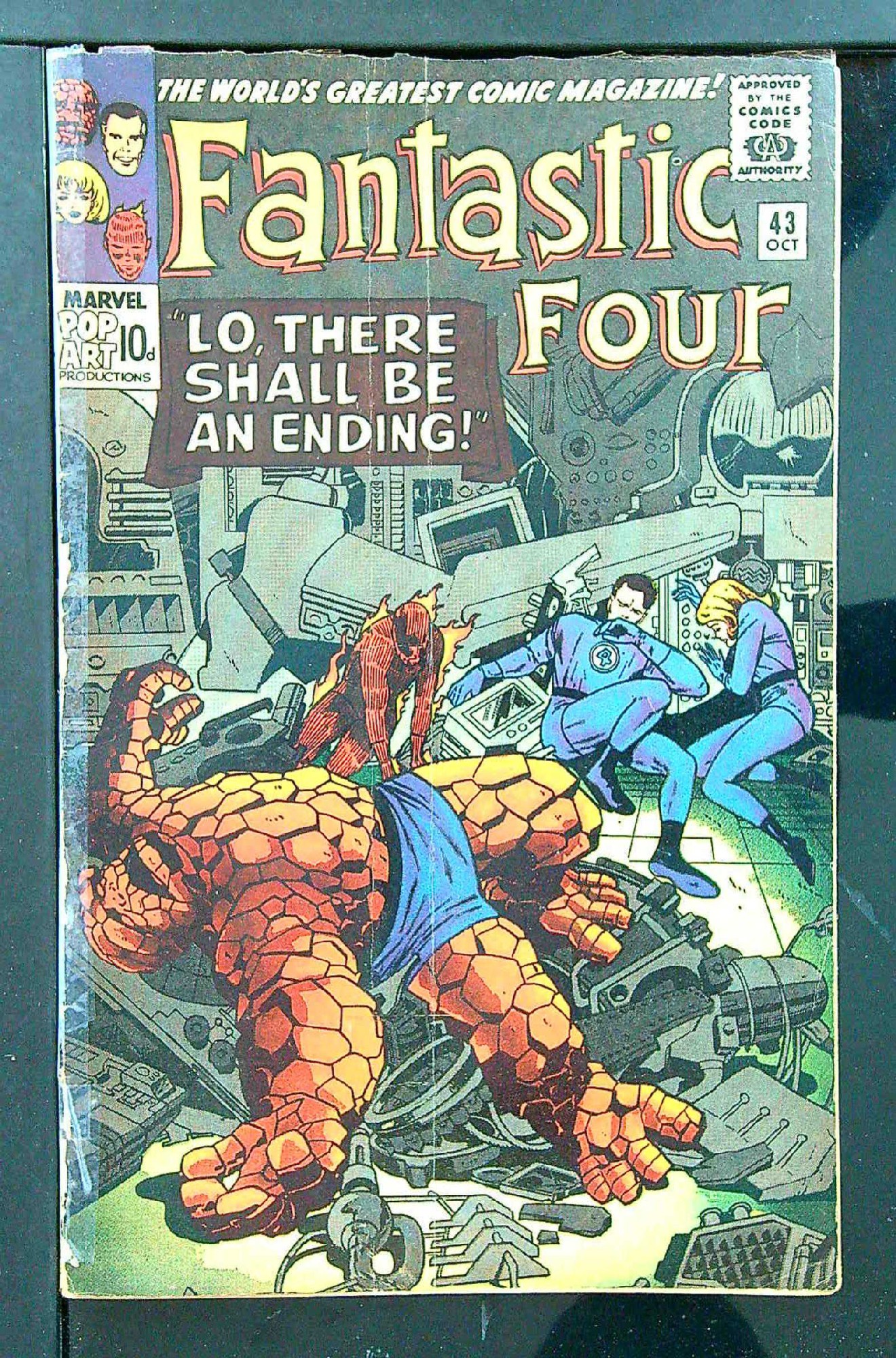 Cover of Fantastic Four (Vol 1) #43. One of 250,000 Vintage American Comics on sale from Krypton!