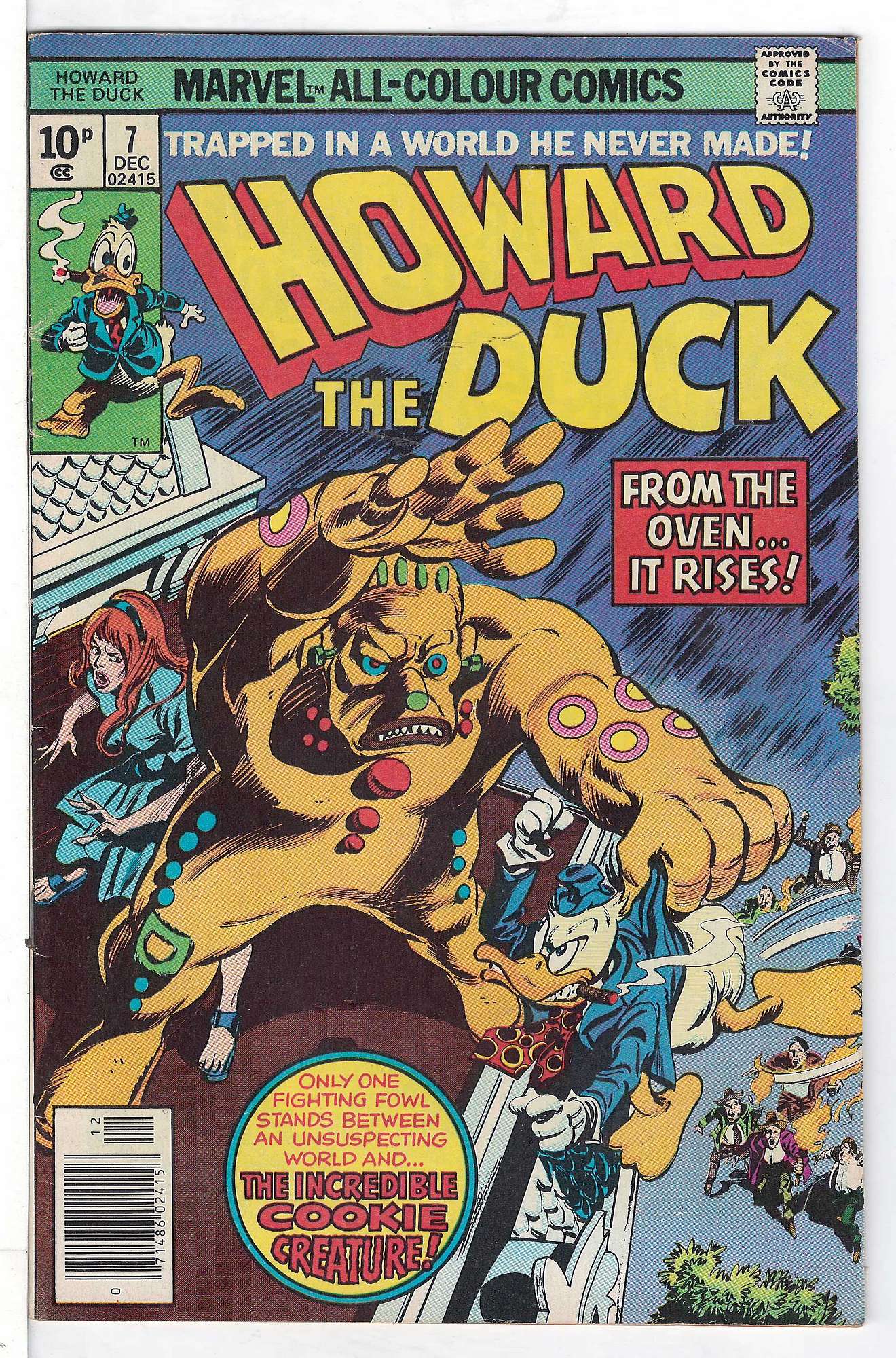 Cover of Howard the Duck (Vol 1) #7. One of 250,000 Vintage American Comics on sale from Krypton!