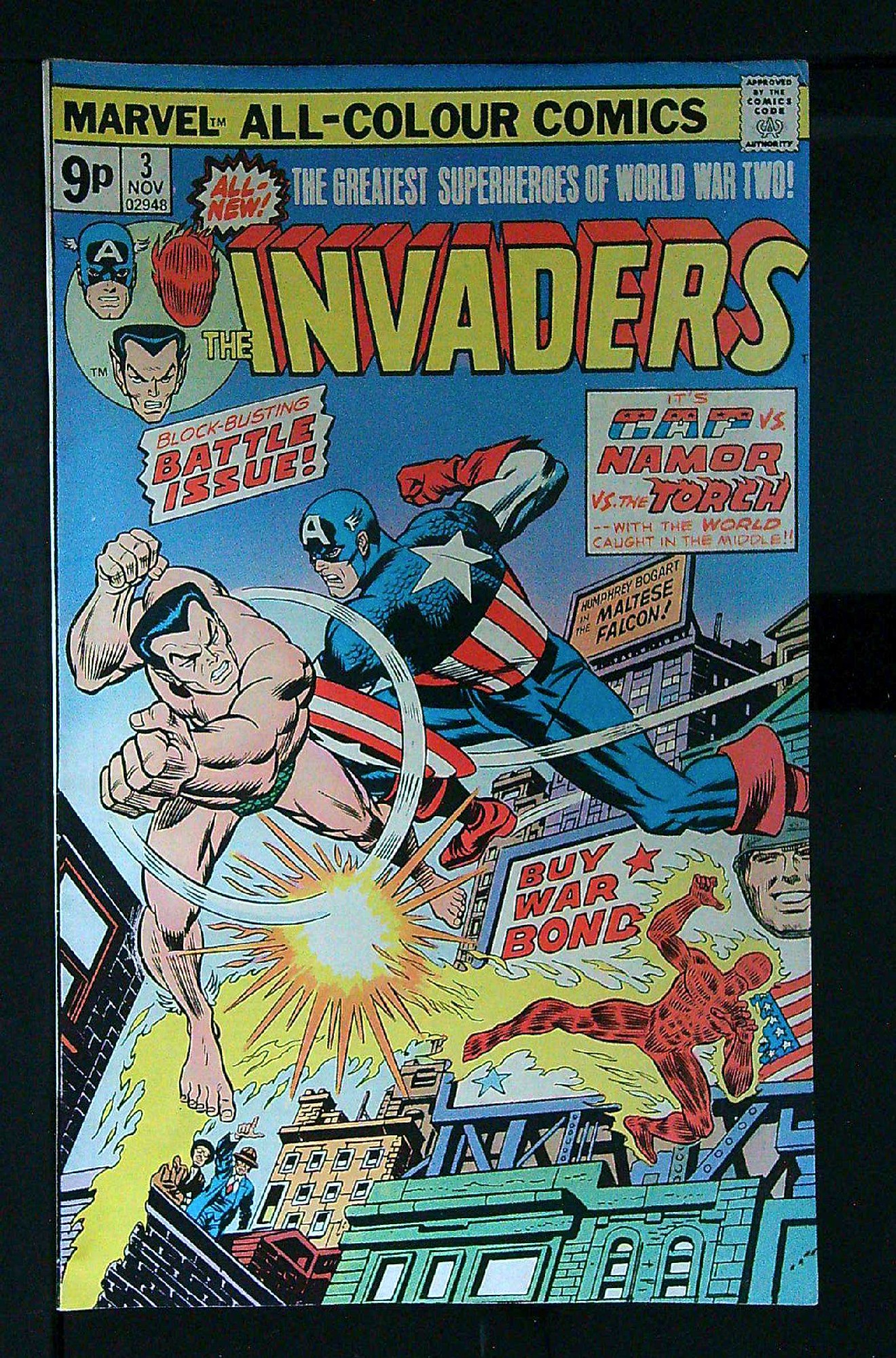 Cover of Invaders (Vol 1) #3. One of 250,000 Vintage American Comics on sale from Krypton!