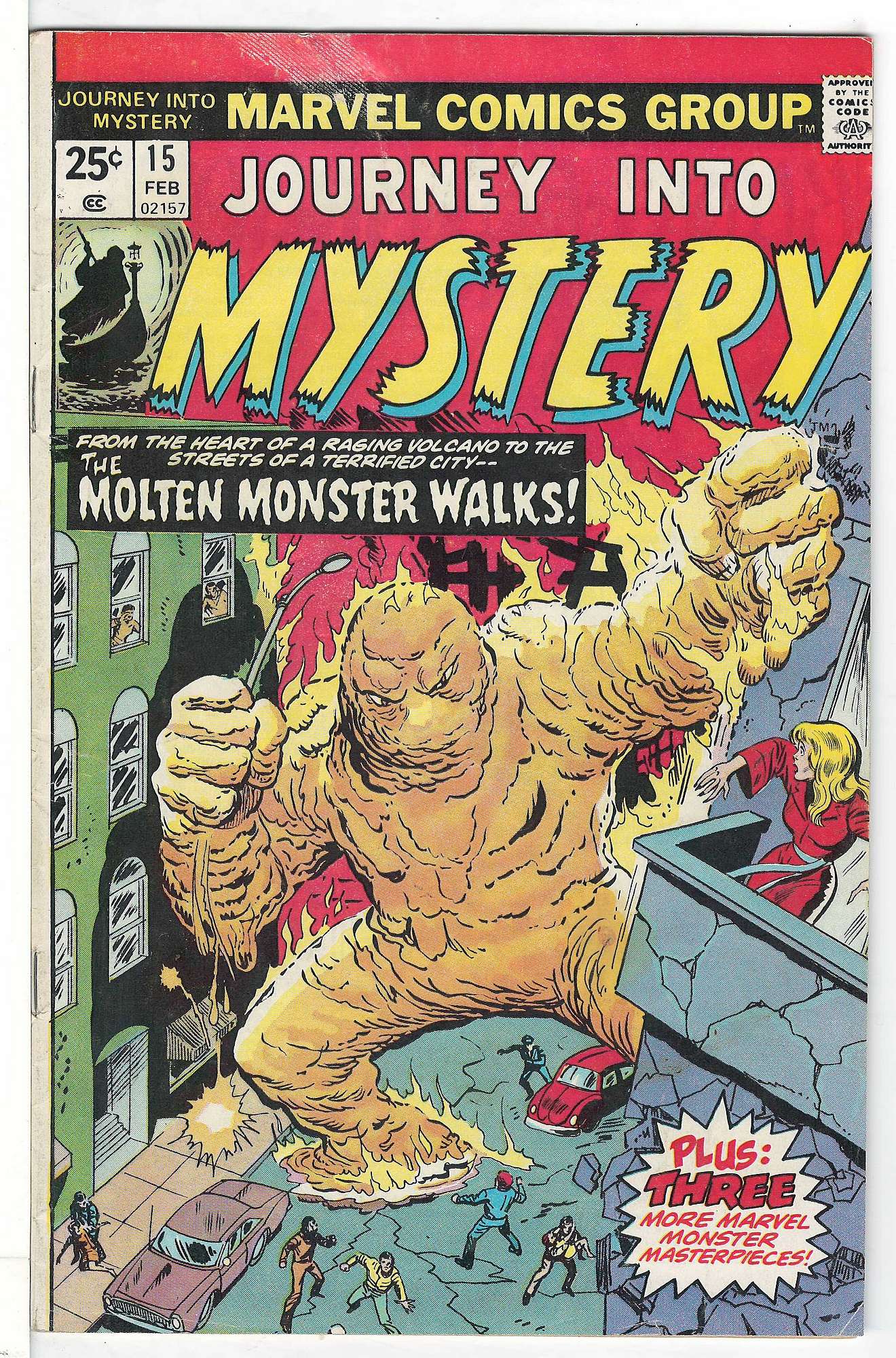 Cover of Journey Into Mystery (Vol 2) #15. One of 250,000 Vintage American Comics on sale from Krypton!