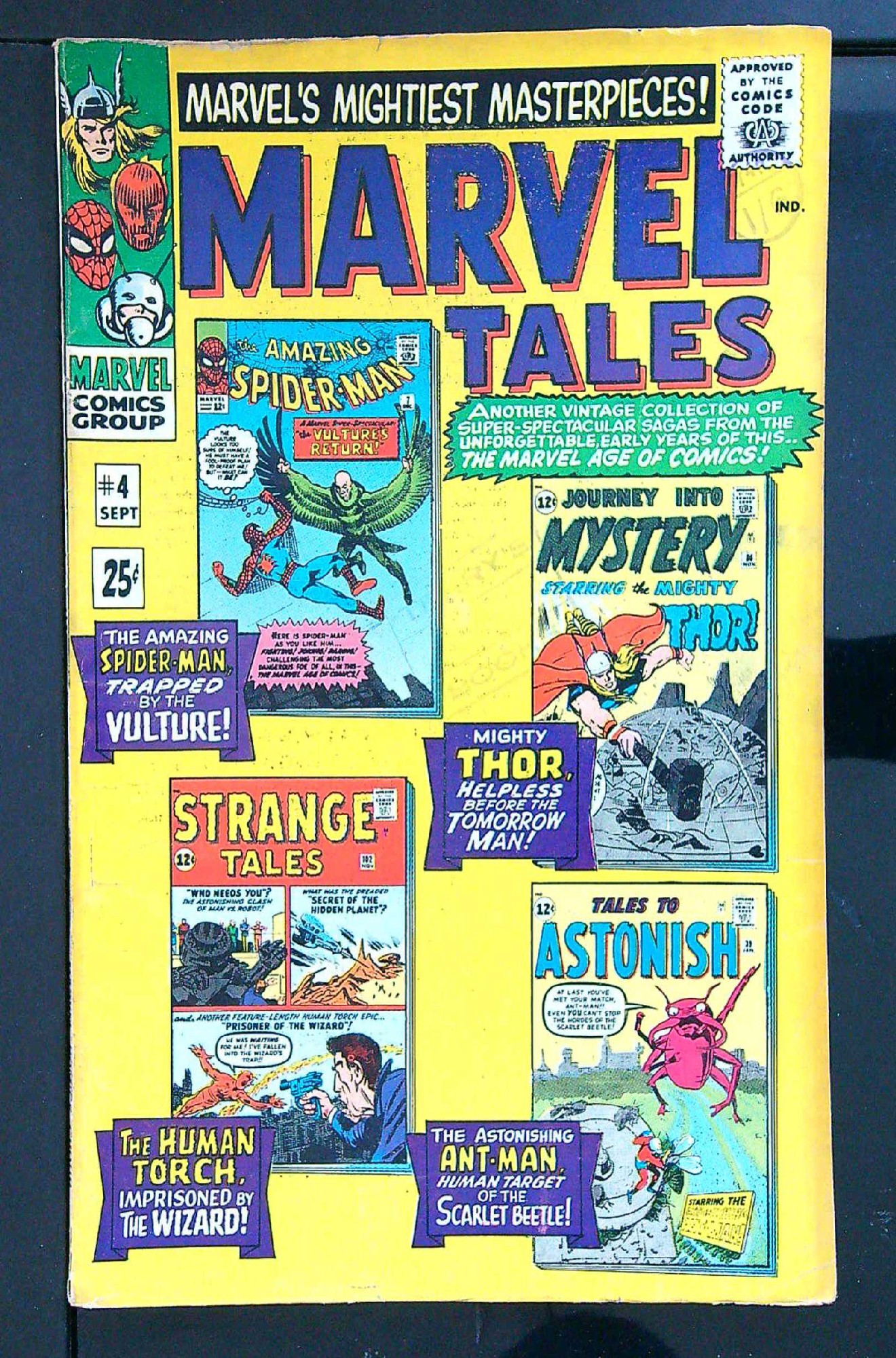 Cover of Marvel Tales #4. One of 250,000 Vintage American Comics on sale from Krypton!