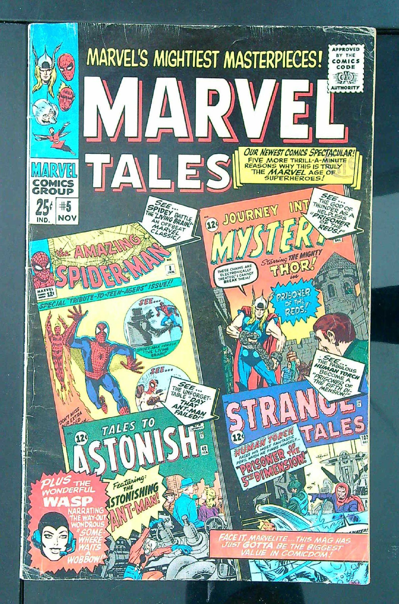 Cover of Marvel Tales #5. One of 250,000 Vintage American Comics on sale from Krypton!