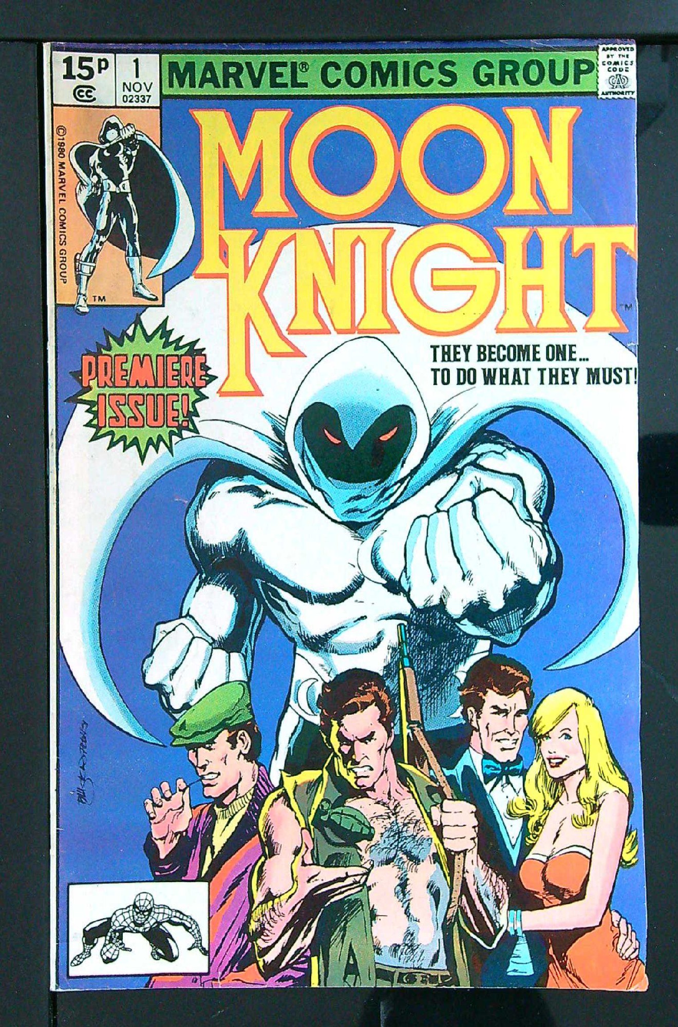 Cover of Moon Knight (Vol 1) #1. One of 250,000 Vintage American Comics on sale from Krypton!