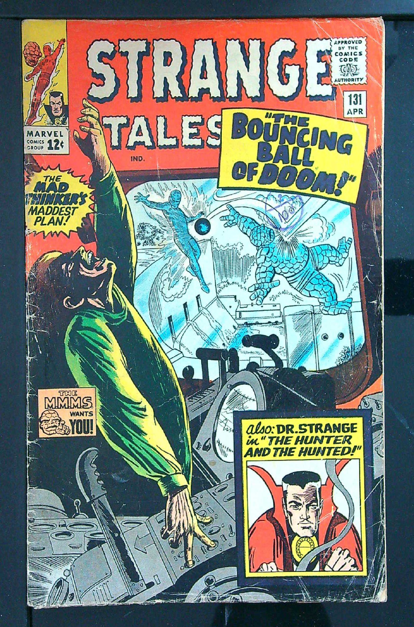 Cover of Strange Tales (Vol 1) #131. One of 250,000 Vintage American Comics on sale from Krypton!