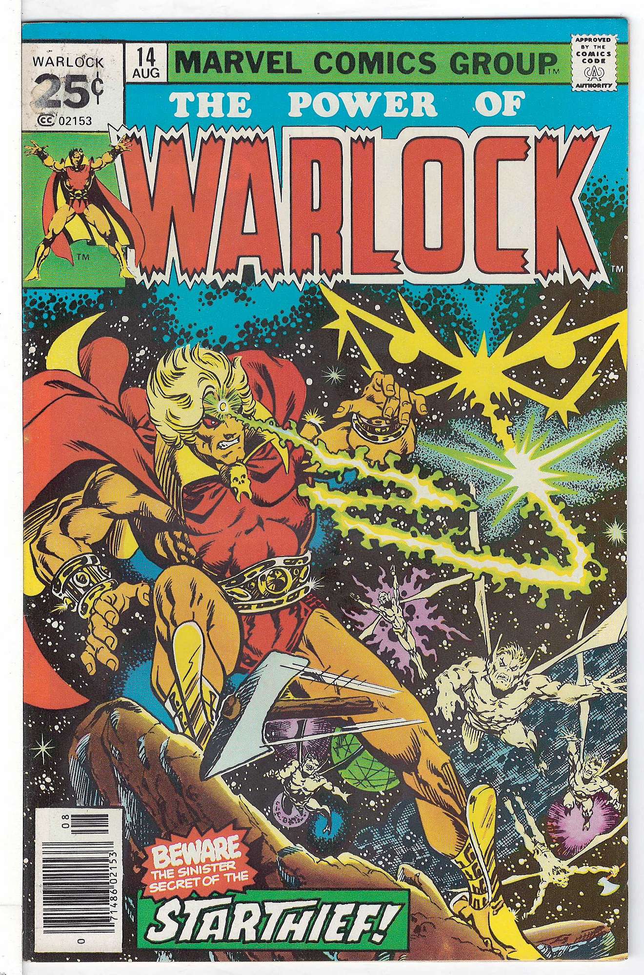 Cover of Warlock (Vol 1) The Power of #14. One of 250,000 Vintage American Comics on sale from Krypton!