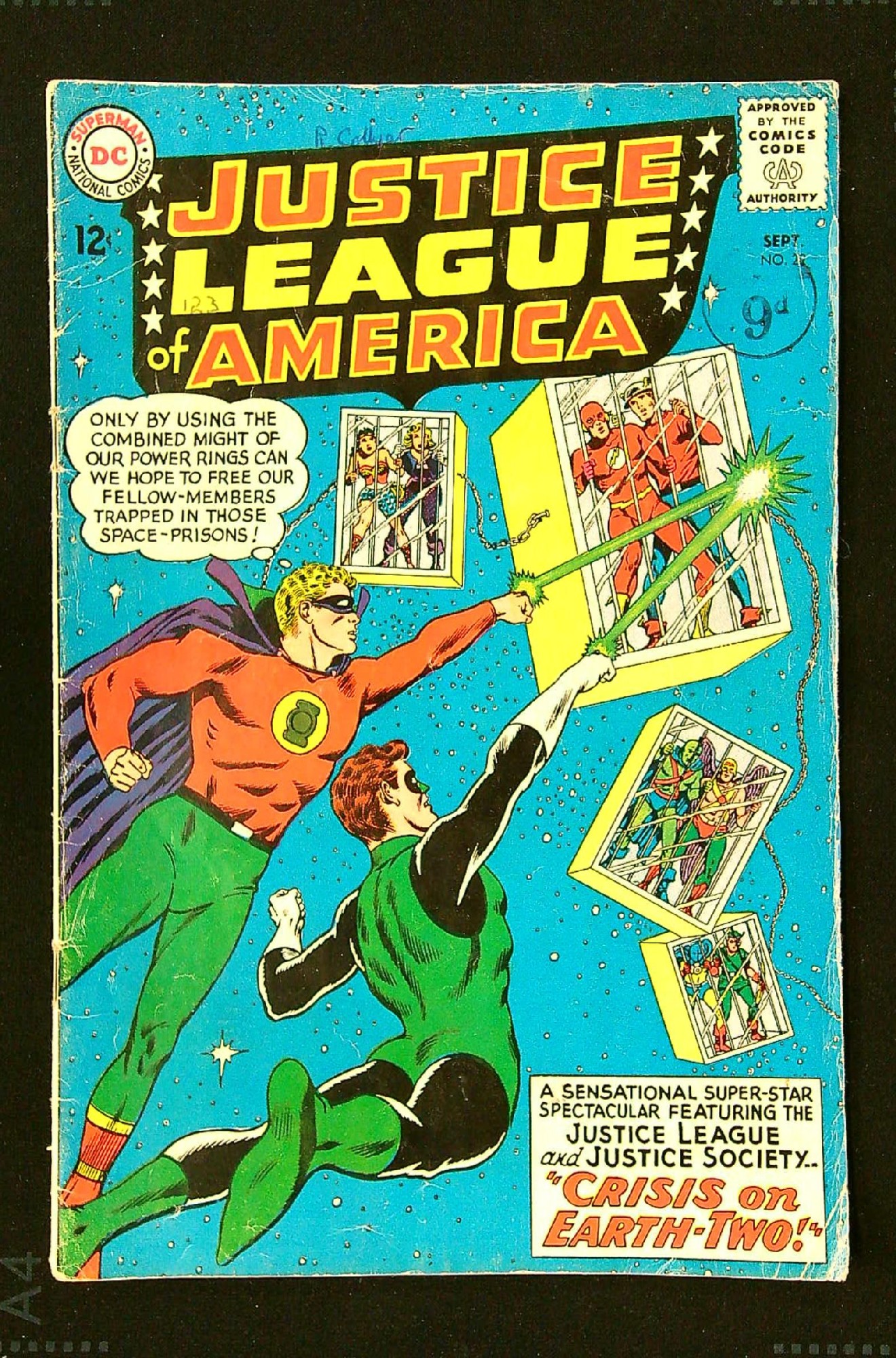 Cover of Justice League of America (Vol 1) #22. One of 250,000 Vintage American Comics on sale from Krypton!