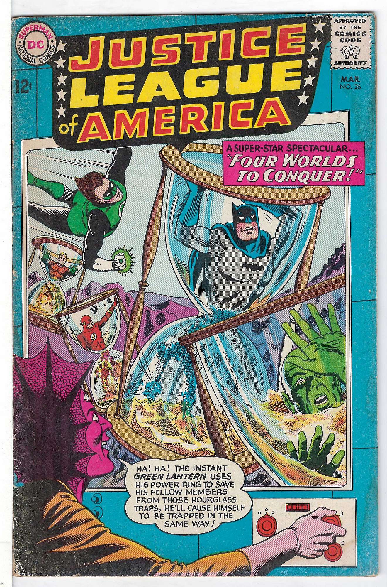 Cover of Justice League of America (Vol 1) #26. One of 250,000 Vintage American Comics on sale from Krypton!