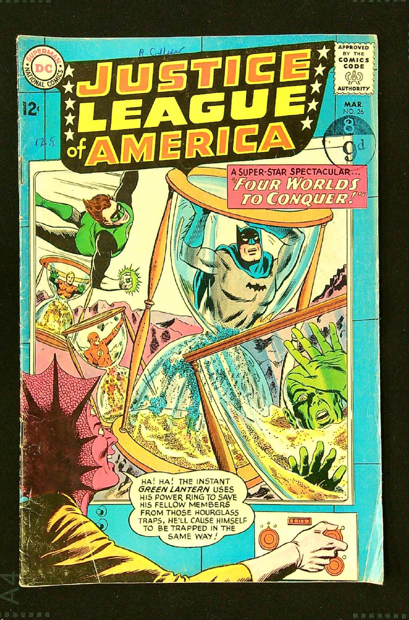 Cover of Justice League of America (Vol 1) #26. One of 250,000 Vintage American Comics on sale from Krypton!