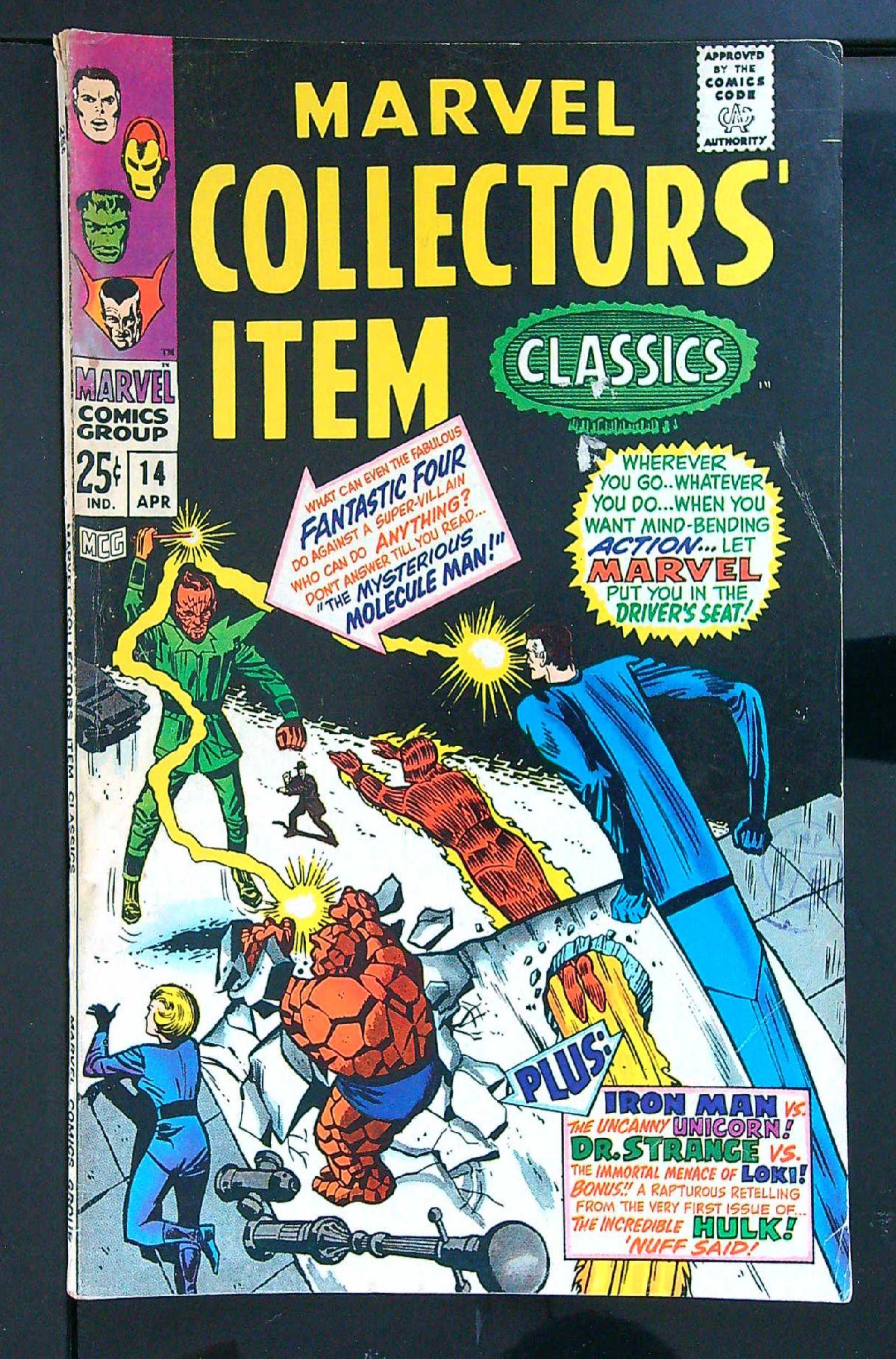 Cover of Marvel Collectors Item Classics (Vol 1) #14. One of 250,000 Vintage American Comics on sale from Krypton!