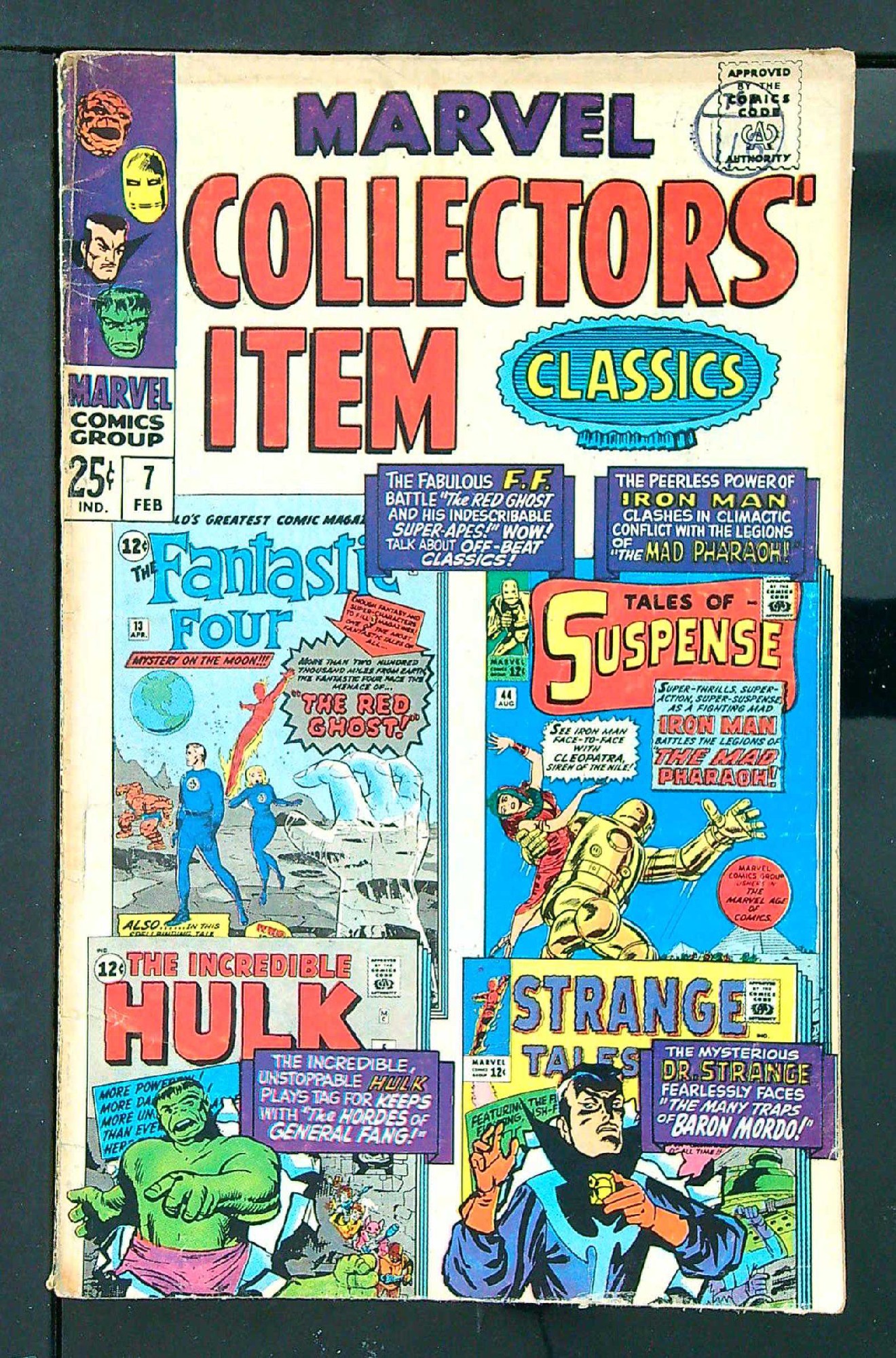 Cover of Marvel Collectors Item Classics (Vol 1) #7. One of 250,000 Vintage American Comics on sale from Krypton!