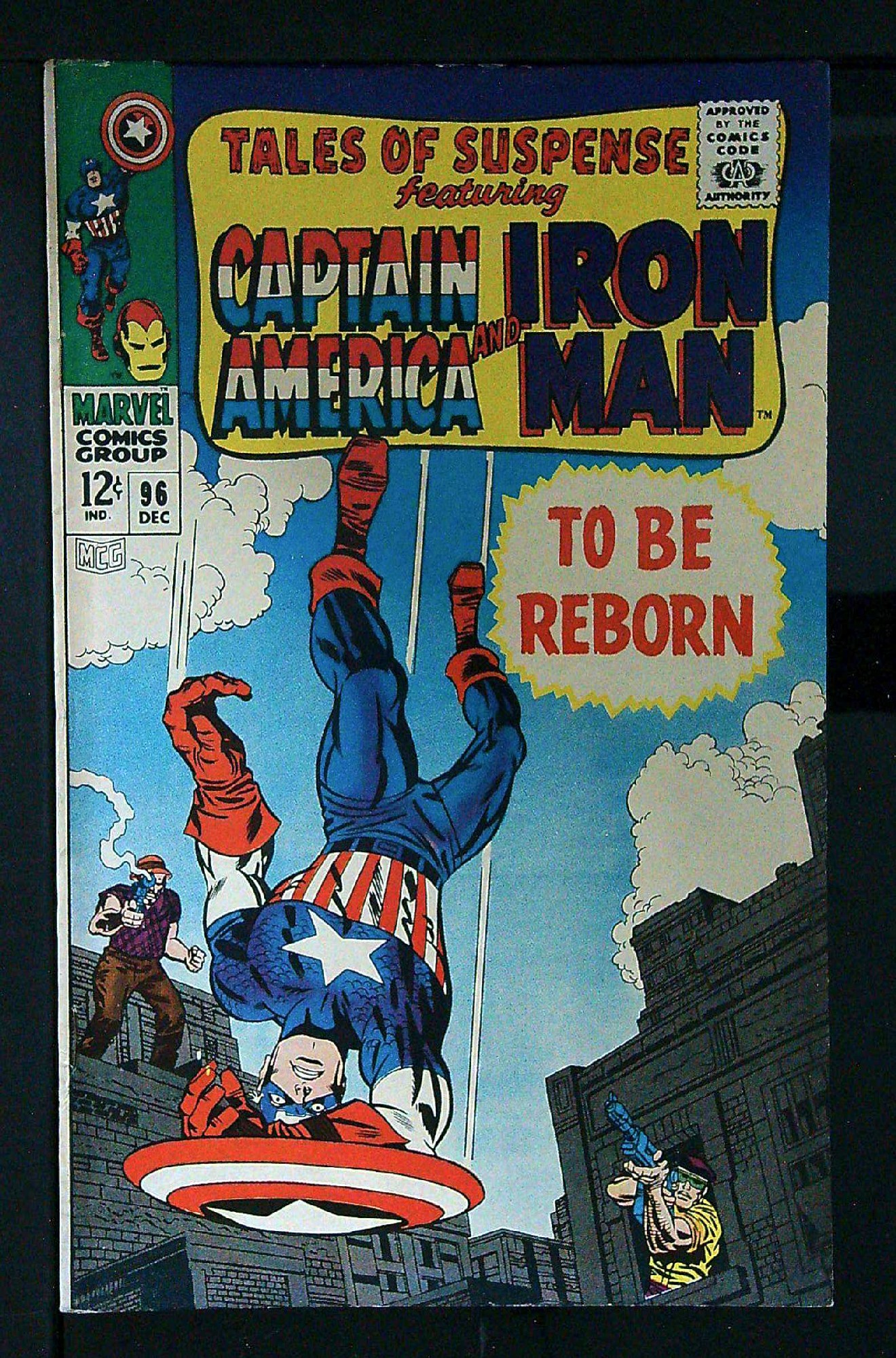 Cover of Tales of Suspense (Vol 1) #96. One of 250,000 Vintage American Comics on sale from Krypton!