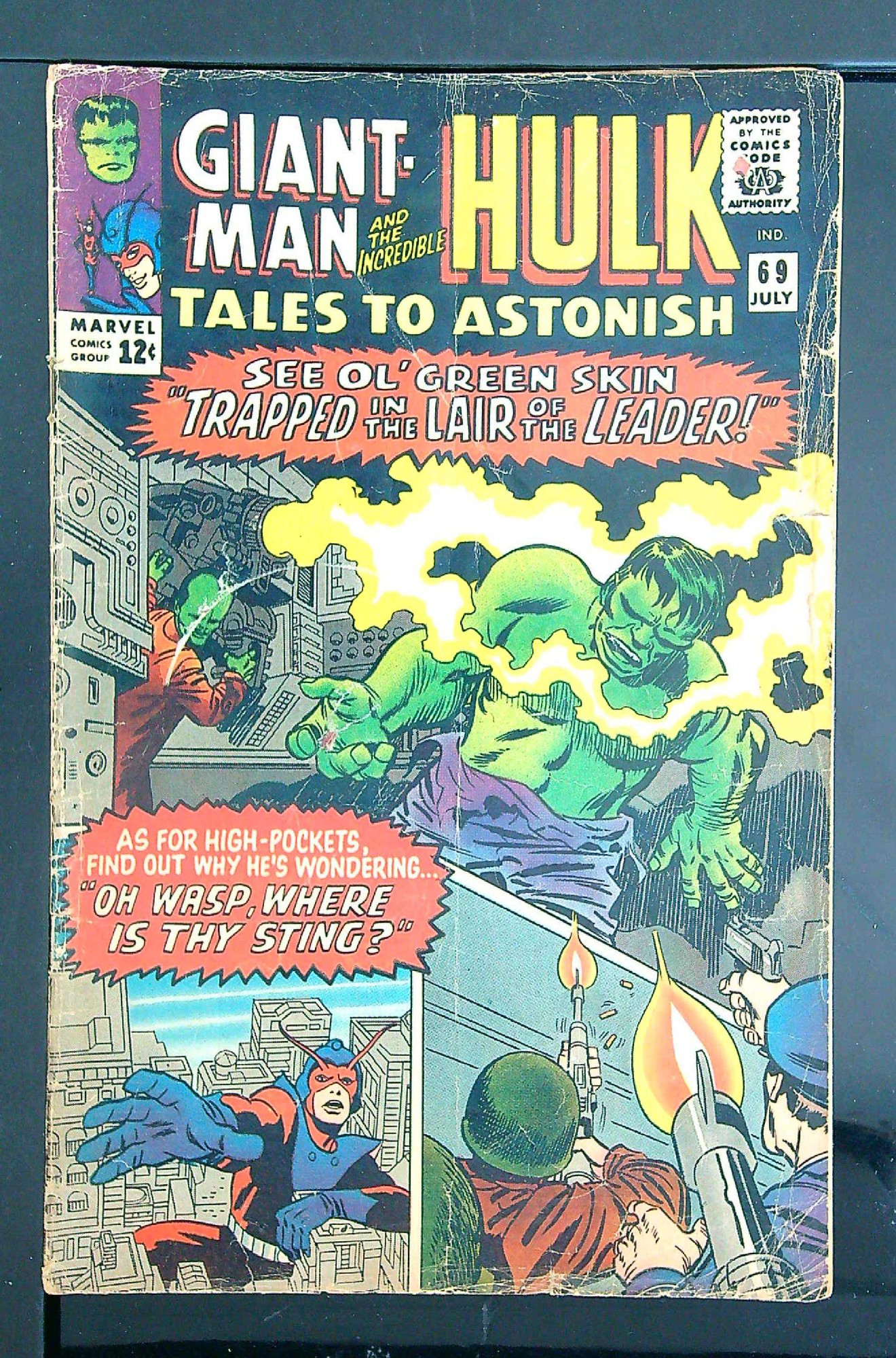 Cover of Tales to Astonish (Vol 1) #69. One of 250,000 Vintage American Comics on sale from Krypton!