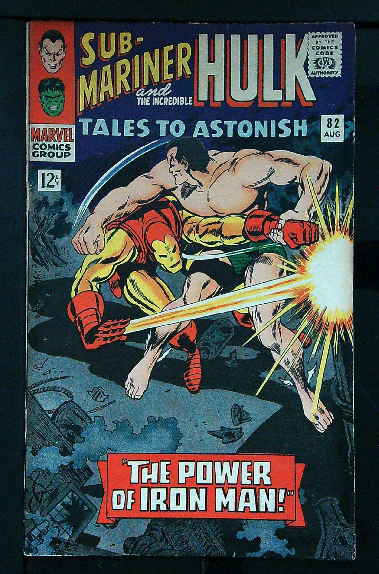 ACTUAL SCAN OF COMIC!<br> Cover of Tales to Astonish (Vol 1) #82. One of 250,000 Vintage American Comics on sale from Krypton!