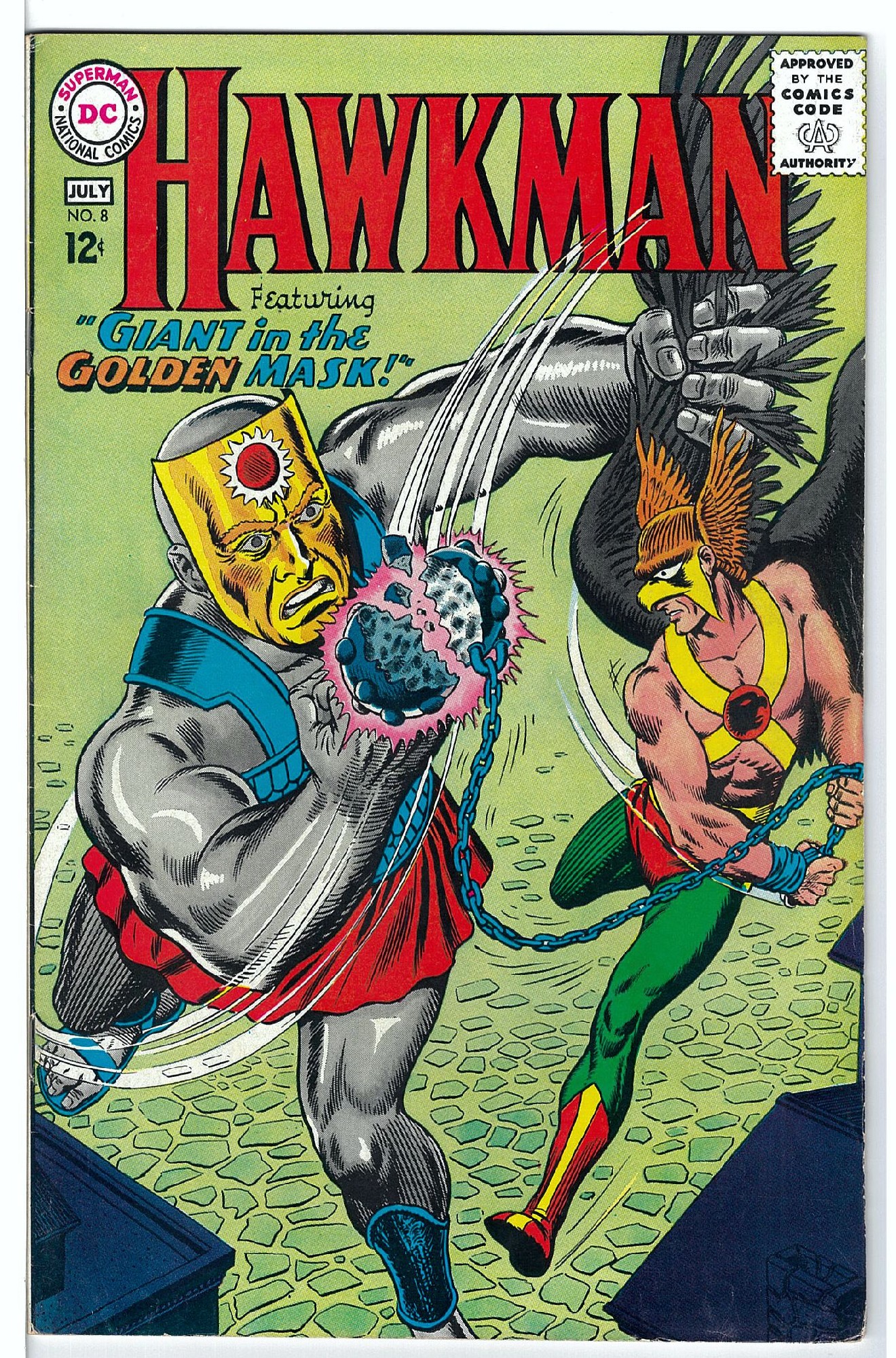 Cover of Hawkman (Vol 1) #8. One of 250,000 Vintage American Comics on sale from Krypton!