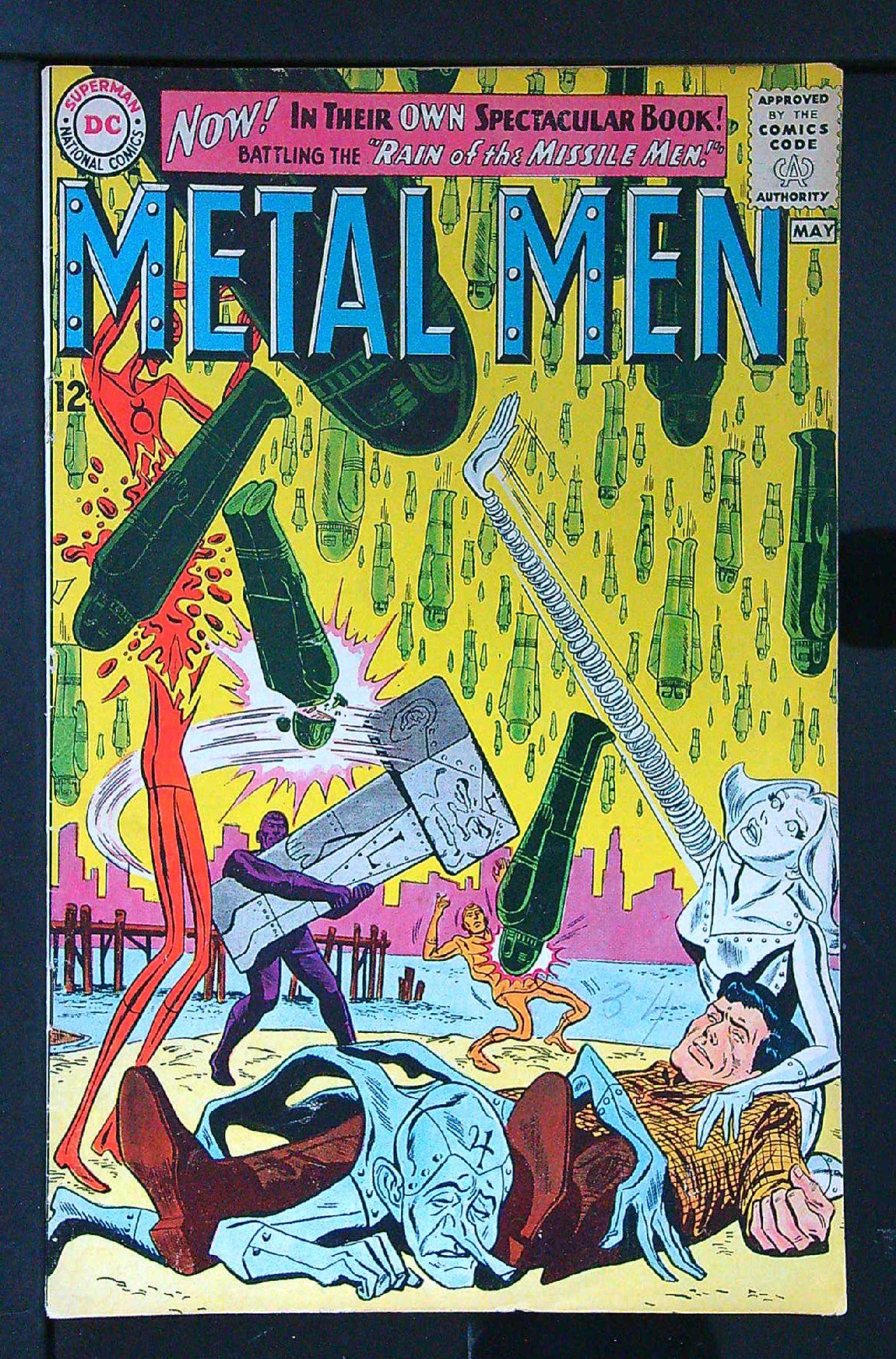 Cover of Metal Men (Vol 1) #1. One of 250,000 Vintage American Comics on sale from Krypton!