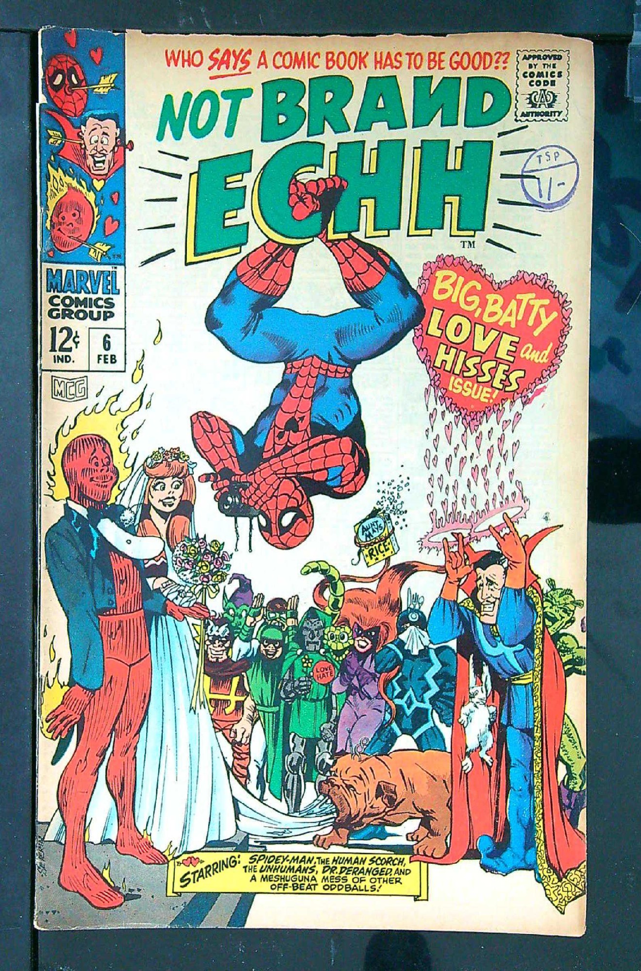 Cover of Not Brand Echh (Vol 1) #6. One of 250,000 Vintage American Comics on sale from Krypton!