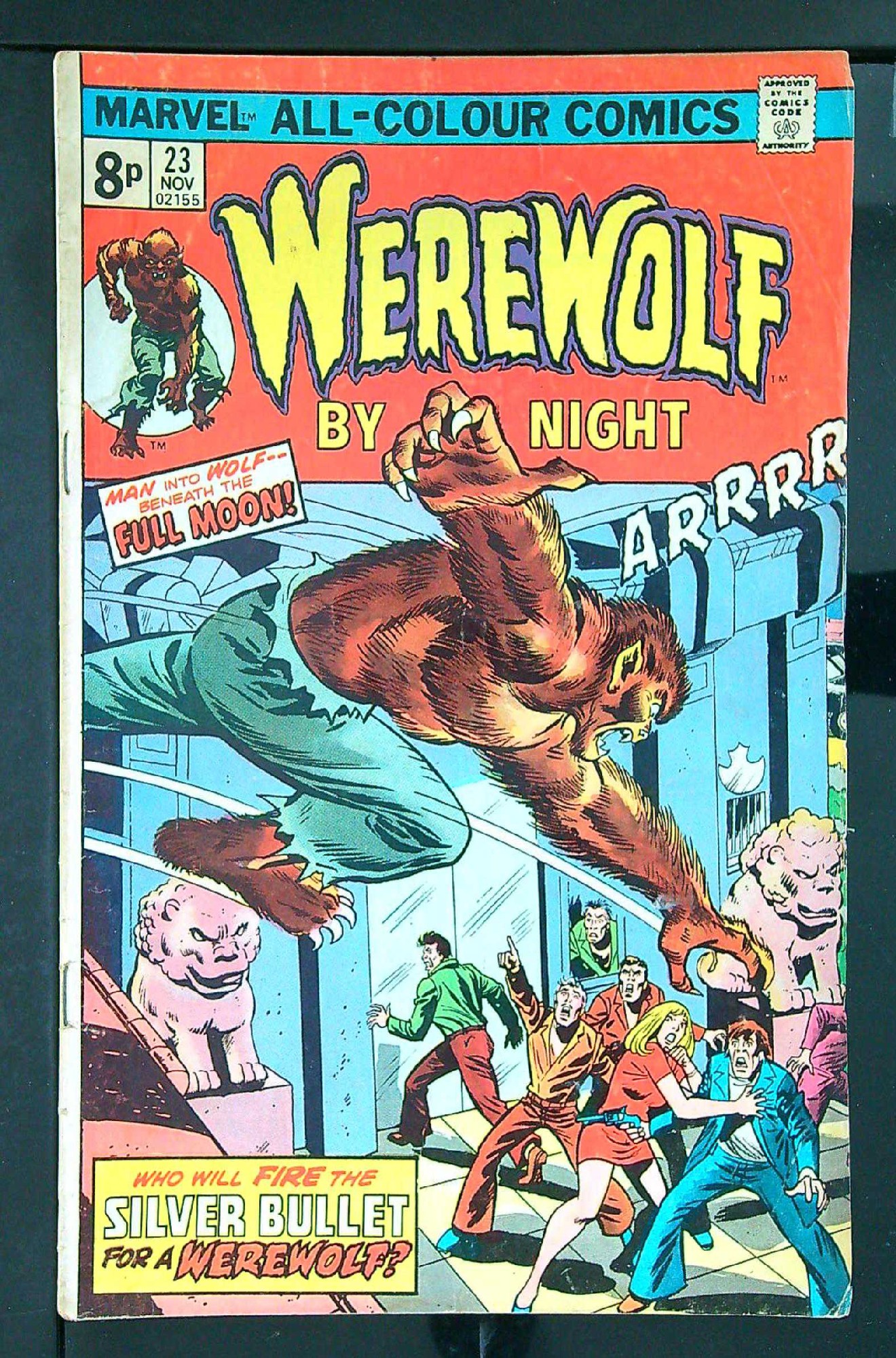 Cover of Werewolf by Night (Vol 1) #23. One of 250,000 Vintage American Comics on sale from Krypton!