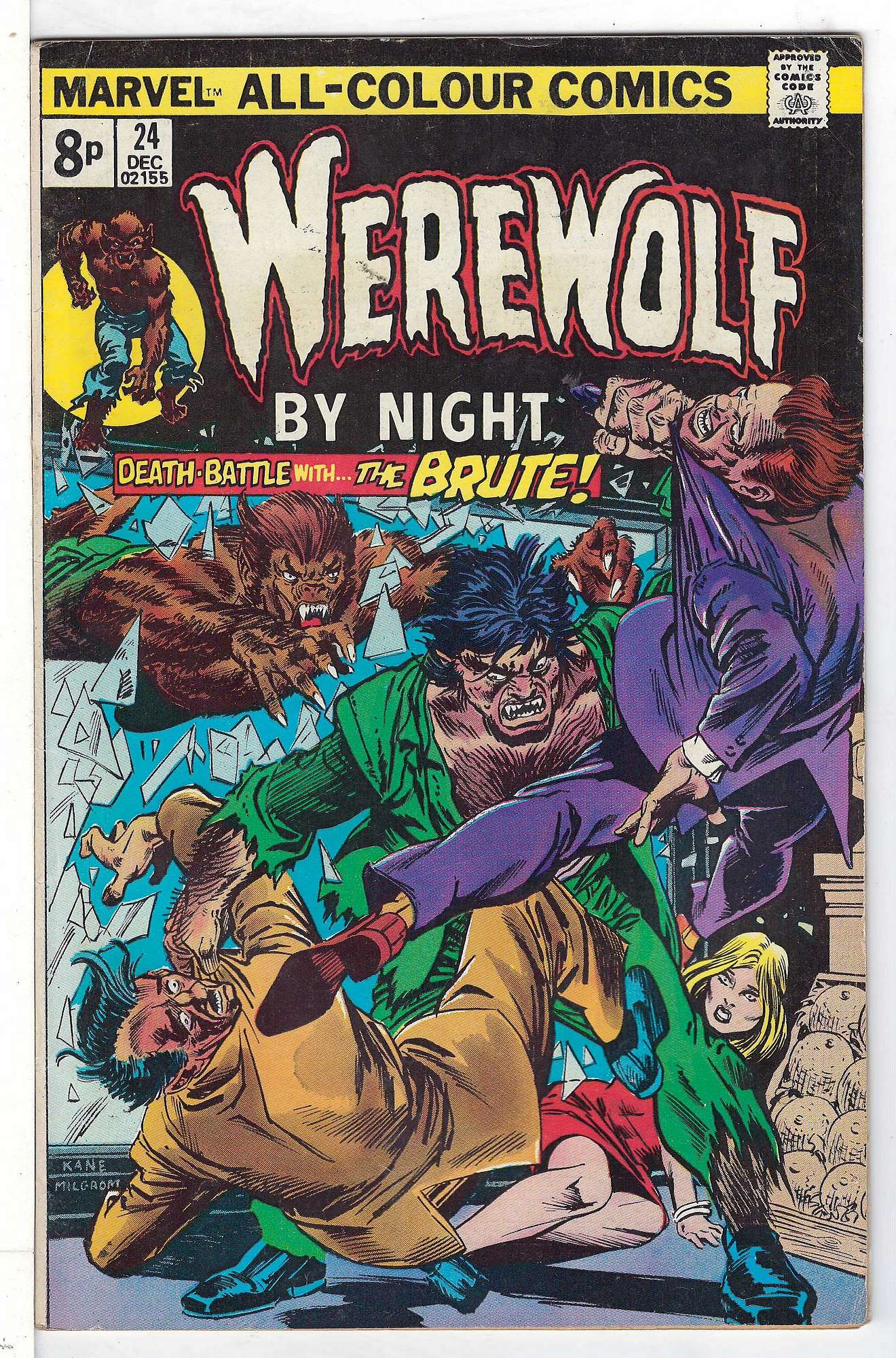 Cover of Werewolf by Night (Vol 1) #24. One of 250,000 Vintage American Comics on sale from Krypton!