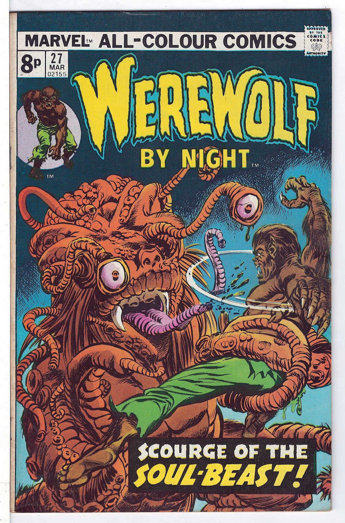 Cover of Werewolf by Night (Vol 1) #27. One of 250,000 Vintage American Comics on sale from Krypton!