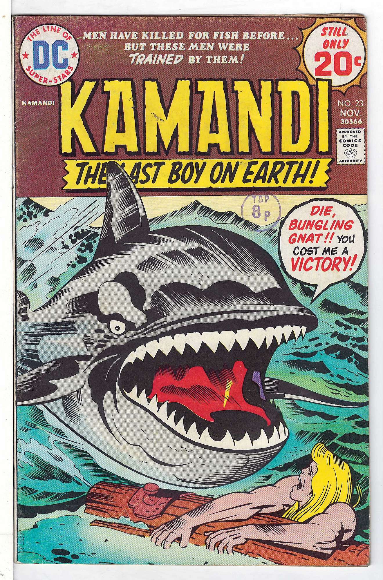 Cover of Kamandi (Vol 1) The Last Boy on Earth #23. One of 250,000 Vintage American Comics on sale from Krypton!