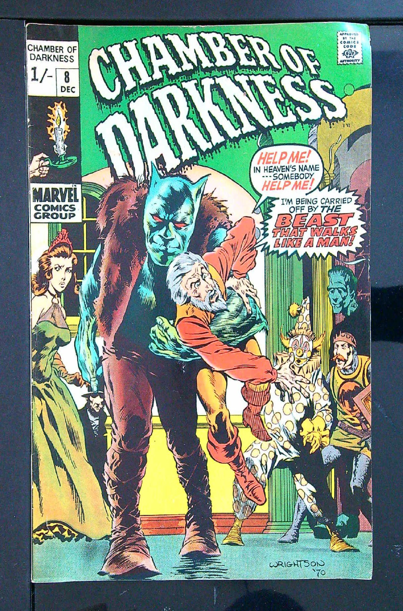 Cover of Chamber of Darkness (Vol 1) #8. One of 250,000 Vintage American Comics on sale from Krypton!