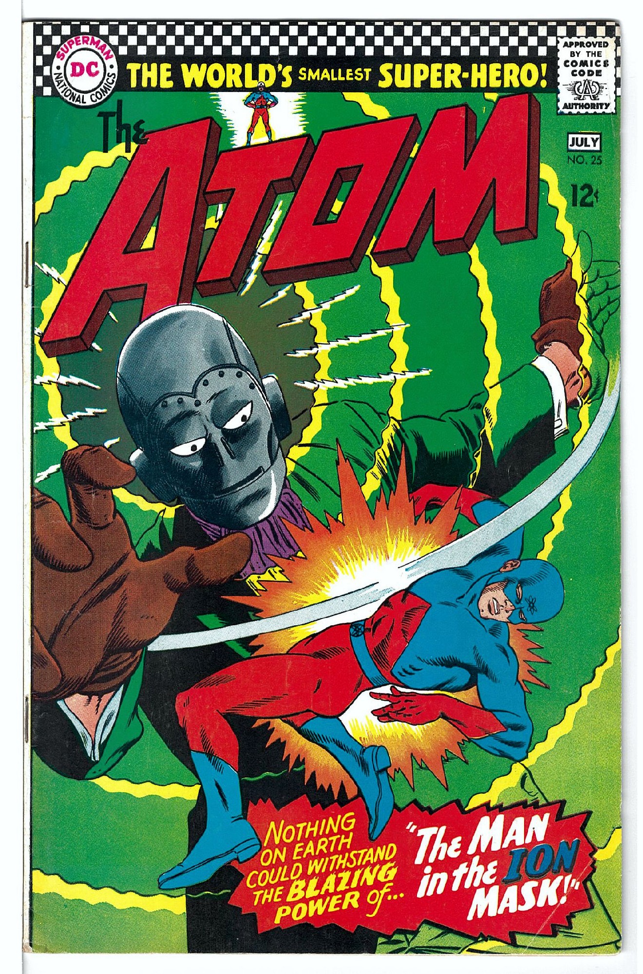 Cover of Atom (Vol 1) The #25. One of 250,000 Vintage American Comics on sale from Krypton!