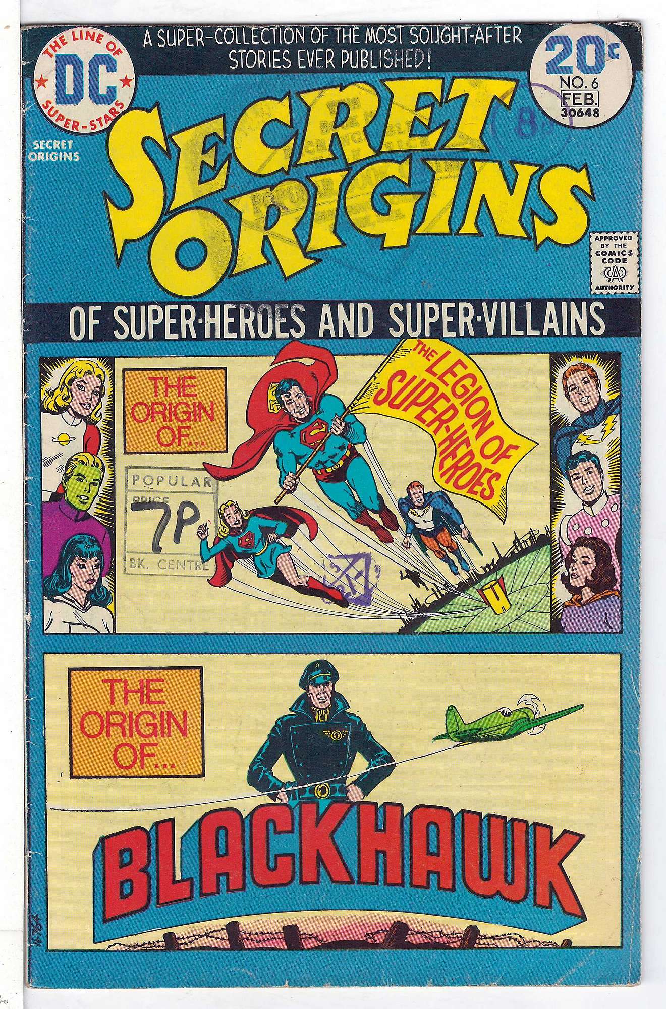 Cover of Secret Origins (Vol 2) #6. One of 250,000 Vintage American Comics on sale from Krypton!