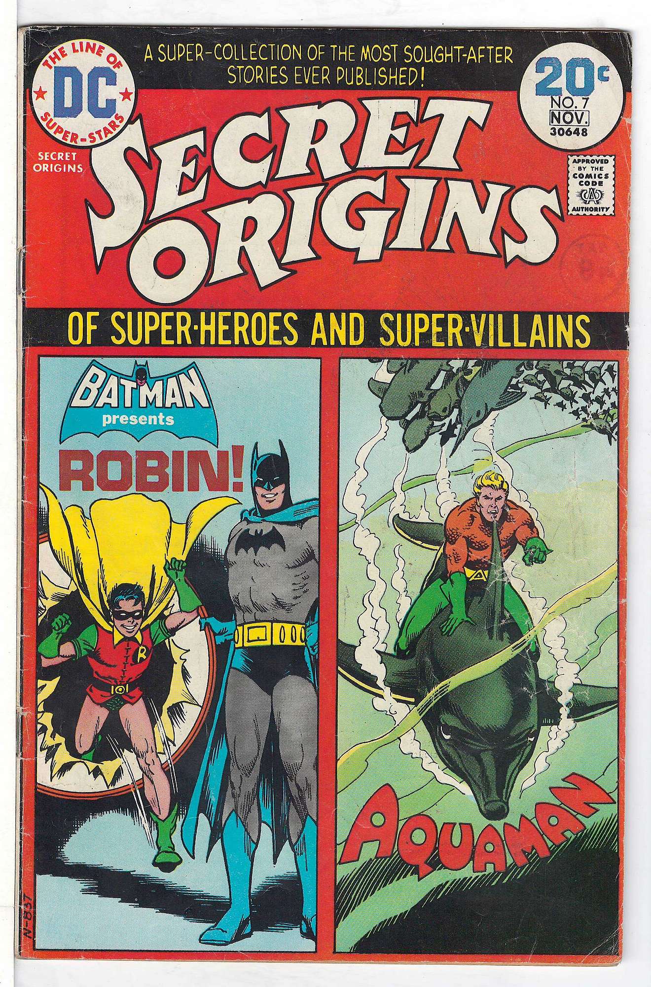 Cover of Secret Origins (Vol 2) #7. One of 250,000 Vintage American Comics on sale from Krypton!