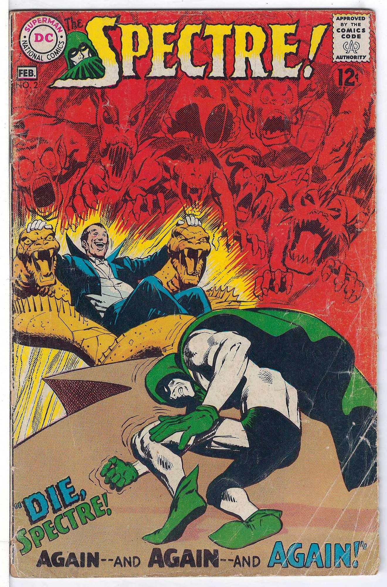 Cover of Spectre (Vol 1) #2. One of 250,000 Vintage American Comics on sale from Krypton!