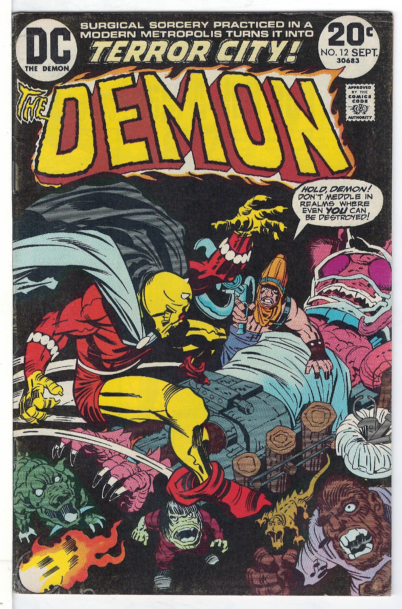 Cover of Demon (Vol 1) The #12. One of 250,000 Vintage American Comics on sale from Krypton!