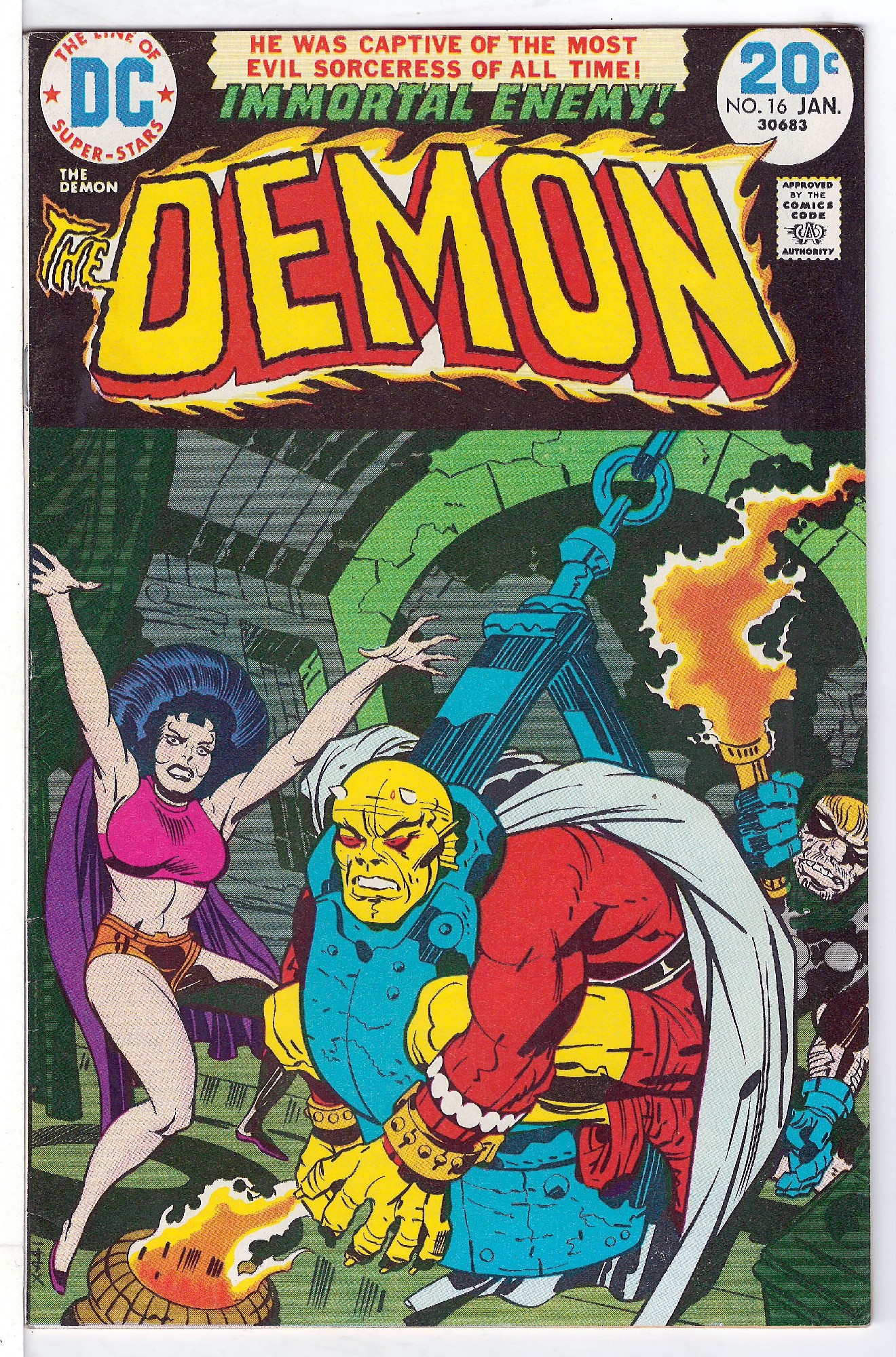 Cover of Demon (Vol 1) The #16. One of 250,000 Vintage American Comics on sale from Krypton!