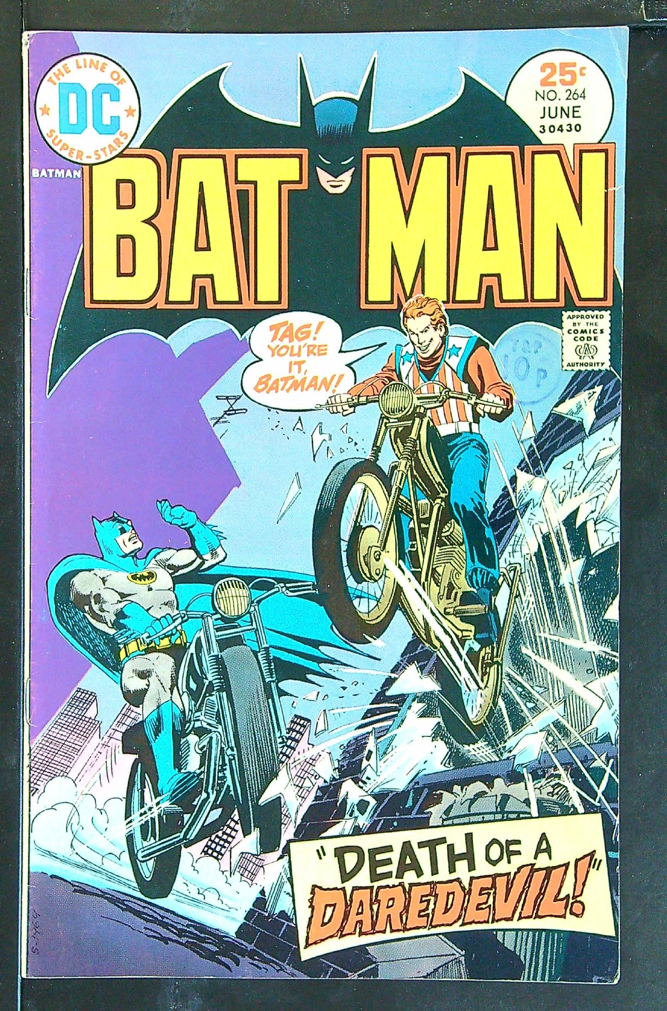 Cover of Batman #264. One of 250,000 Vintage American Comics on sale from Krypton!