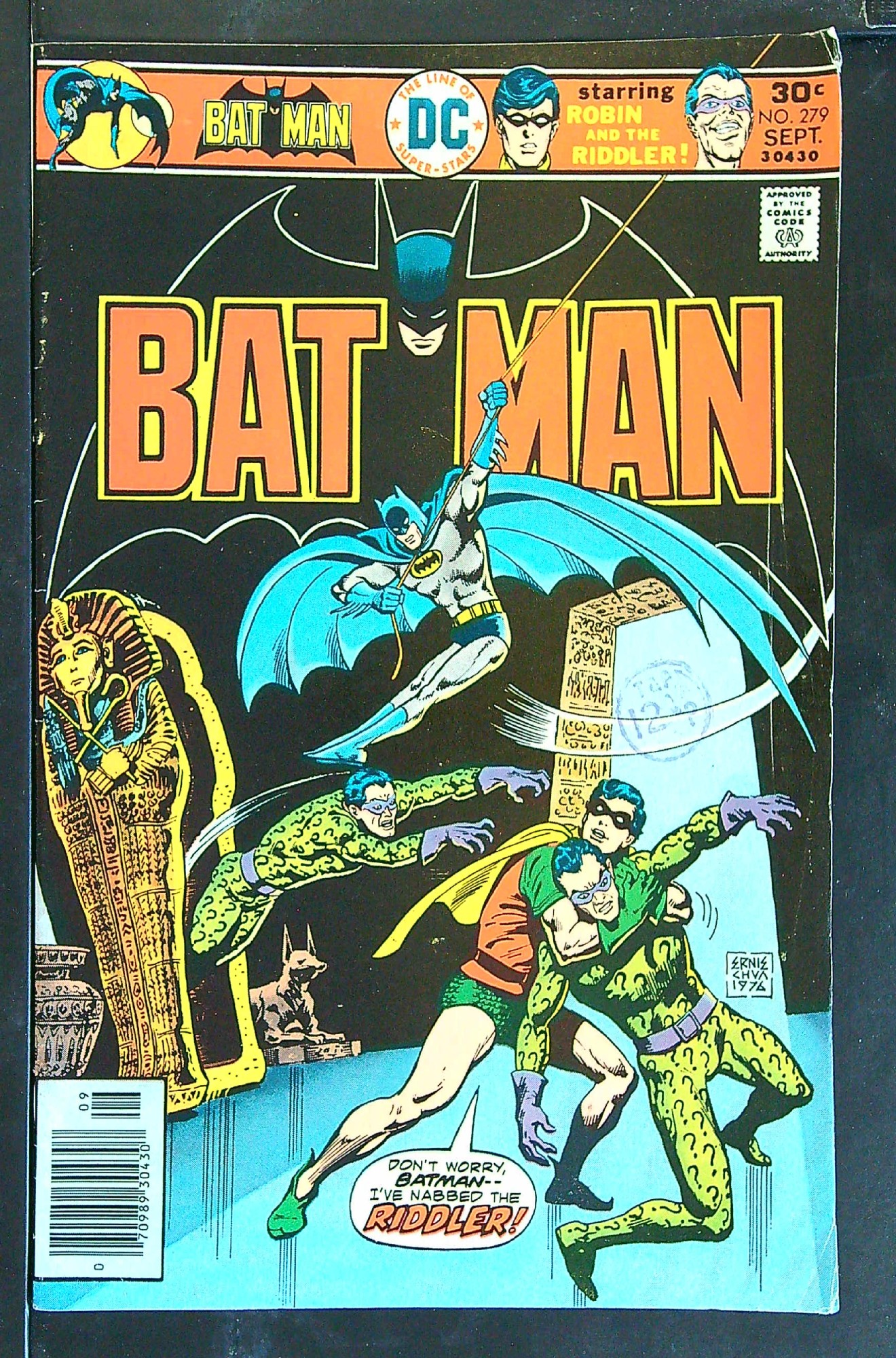 Cover of Batman #279. One of 250,000 Vintage American Comics on sale from Krypton!