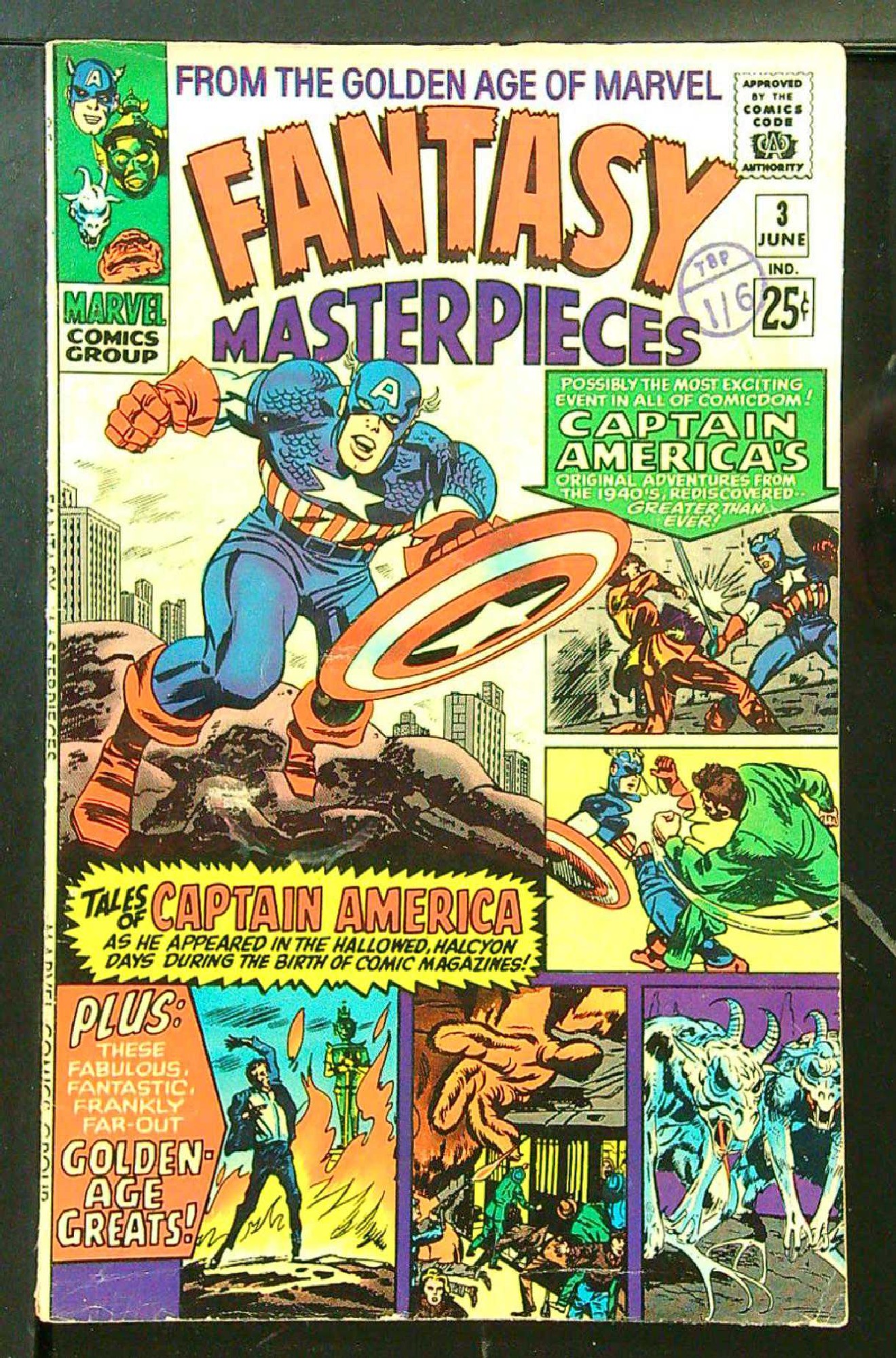 Cover of Fantasy Masterpieces (Vol 1) #3. One of 250,000 Vintage American Comics on sale from Krypton!