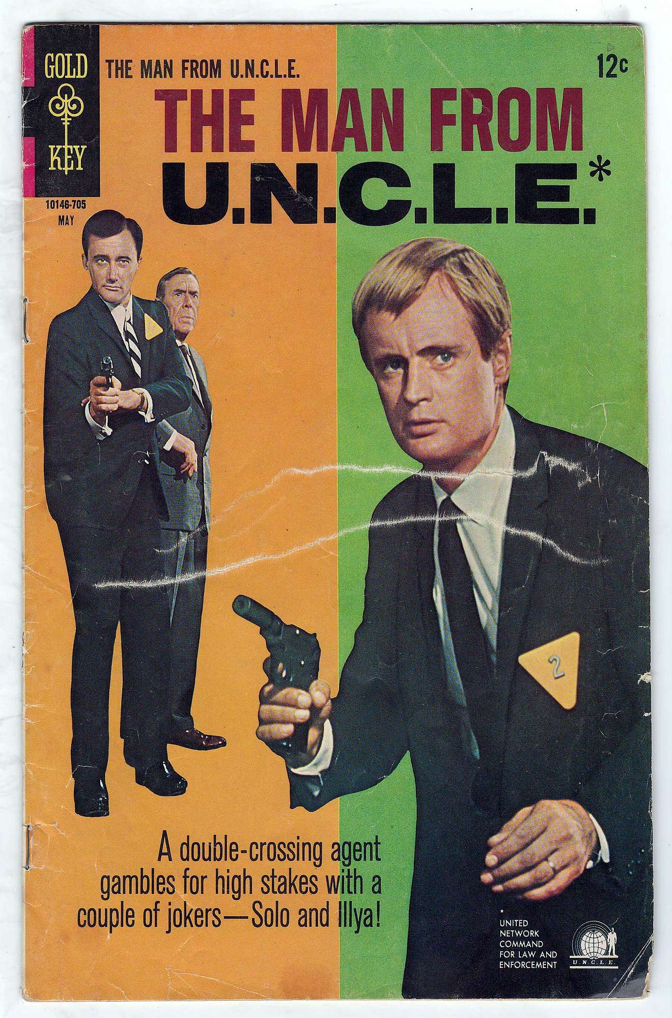 Cover of Man From U.N.C.L.E. (Vol 1) The #12. One of 250,000 Vintage American Comics on sale from Krypton!